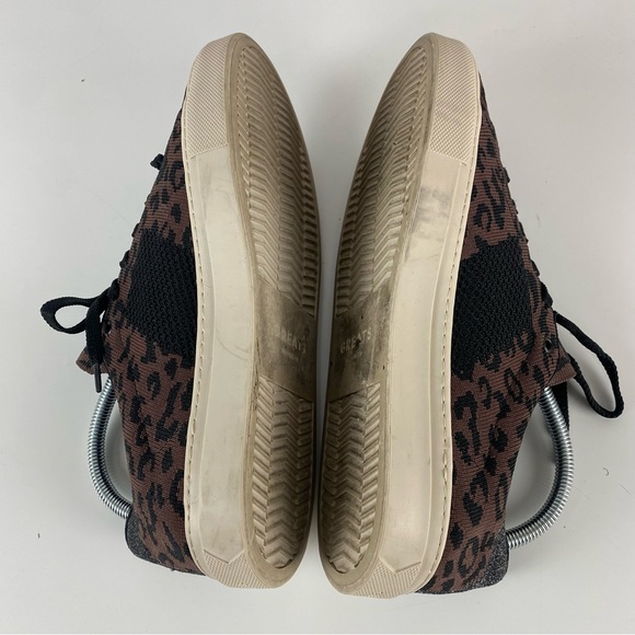 GREATS Brooklyn The Royale Knit Sneaker Shoes Leopard Print Womens US 9.5 - Picture 8 of 10